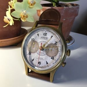 Aureole timepieces wristwatch round alarm clock